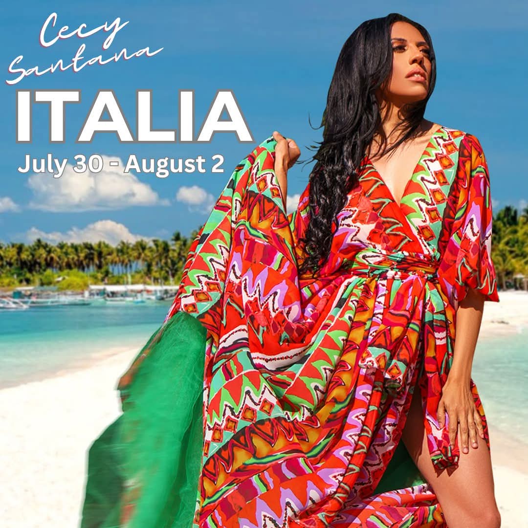 Cecy Santana — Italia, July 30 – August 2 2026